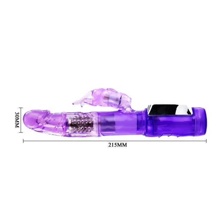 Baile Passion Baron Vibratore Rabbit Rotante con Stimolatore Clitoride – immagine 7