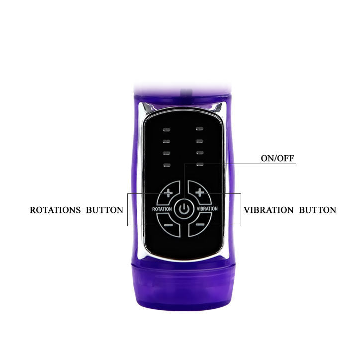 Baile Butterfly Prince Vibratore Rabbit Rotante con Stimolatore Clitoride – immagine 8