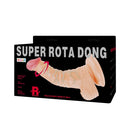 Baile Super Rota Dong Vibratore Rotante Punto G e P con Ventosa 20,5 cm – immagine 9