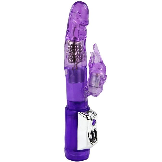 Baile Super Sex Rabbit Vibratore Rabbit Rotante con Stimolatore Clitoride – immagine 3