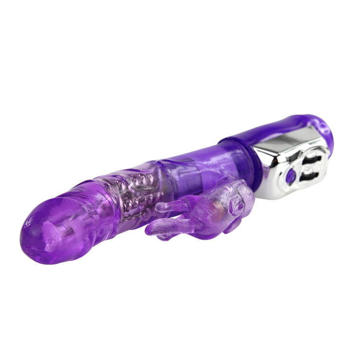 Baile Super Sex Rabbit Vibratore Rabbit Rotante con Stimolatore Clitoride – immagine 5