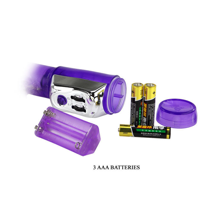 Baile Super Sex Rabbit Vibratore Rabbit Rotante con Stimolatore Clitoride – immagine 9