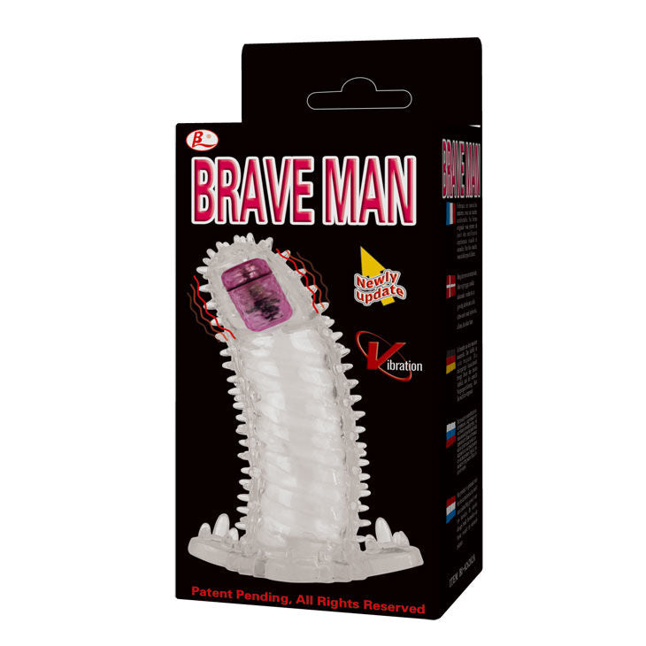 Baile Brave Man II Guaina Estensore Vibrante con Stimolatore Anale – immagine 8