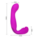 Pretty Love Beau Strap-On Vibrante Senza Imbracatura Ricaricabile Lilla – immagine 5