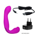 Pretty Love Beau Strap-On Vibrante Senza Imbracatura Ricaricabile Lilla – immagine 7