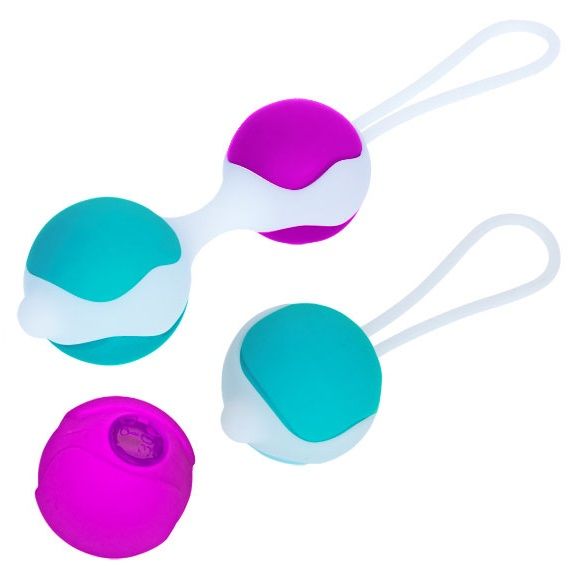 Pretty Love Orgasmic Ball Deluxe Set Palline Kegel con Pesi Intercambiabili – immagine 2