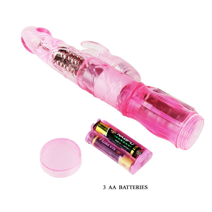 Baile Happy Angel Mini Vibratore Rabbit Rotante Rosa – immagine 6