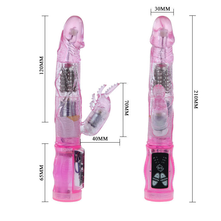 Baile Intimate Lover Mini Vibratore Rabbit Rotante Lilla – immagine 4
