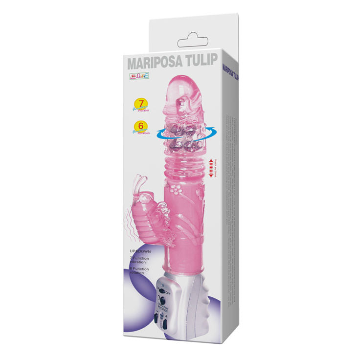 Baile Butterfly Vibratore Rotante Su e Giù 7 Vibrazioni 6 Rotazioni – immagine 9