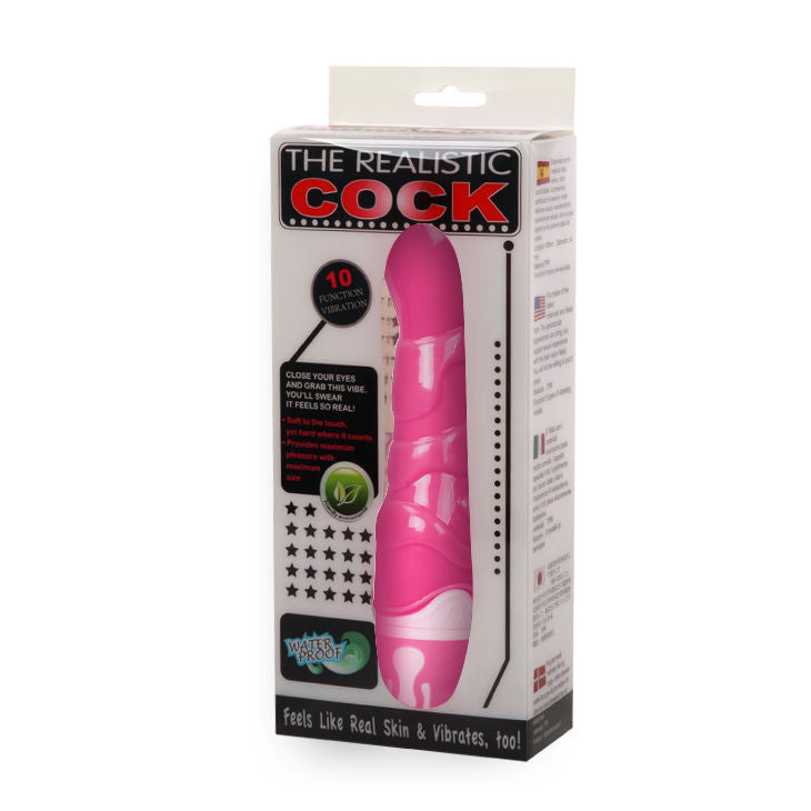 Baile Realistic Cock Vibratore Realistico Rosa 21,8 cm – immagine 6