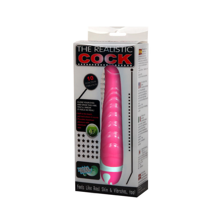 Baile Realistic Cock Vibratore Realistico Punto G Rosa 21,8 cm – immagine 8