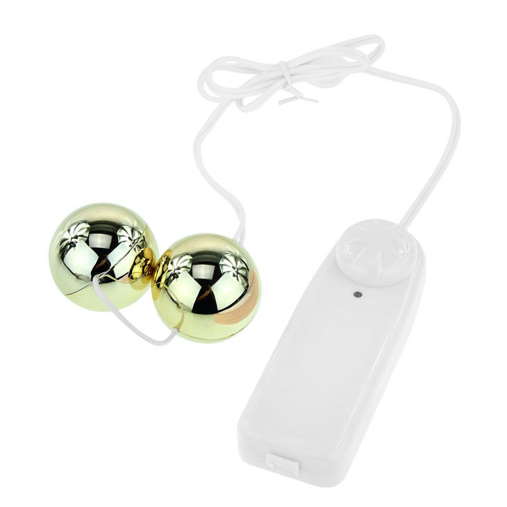 Baile Golden Palline Cinesi Vibranti con Telecomando a Filo