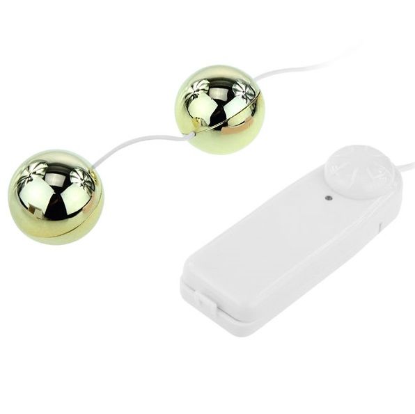 Baile Golden Palline Cinesi Vibranti con Telecomando a Filo – immagine 2