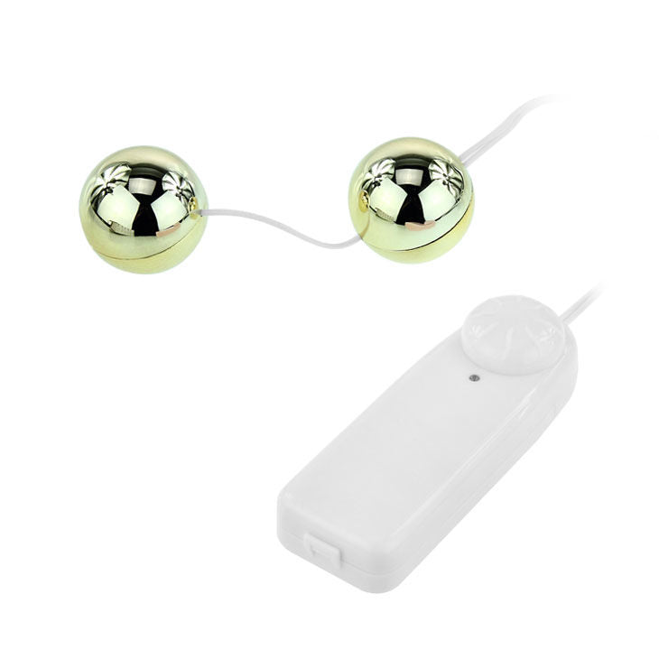 Baile Golden Palline Cinesi Vibranti con Telecomando a Filo – immagine 3