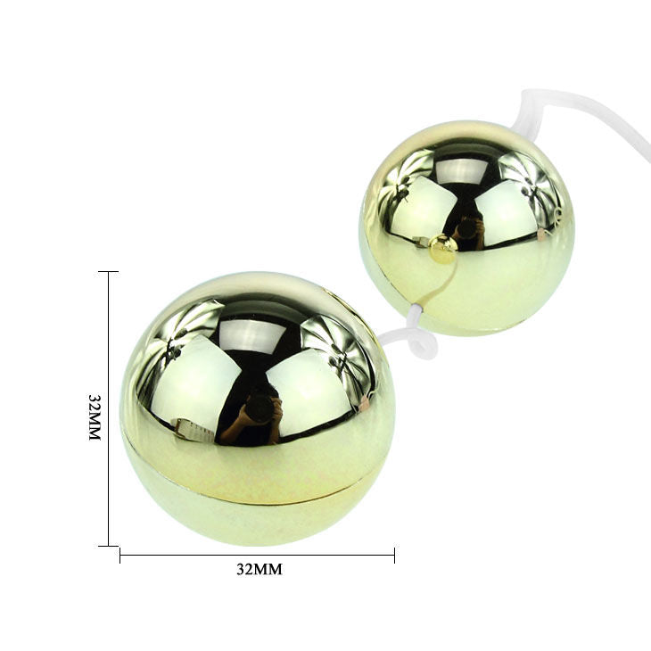 Baile Golden Palline Cinesi Vibranti con Telecomando a Filo – immagine 4