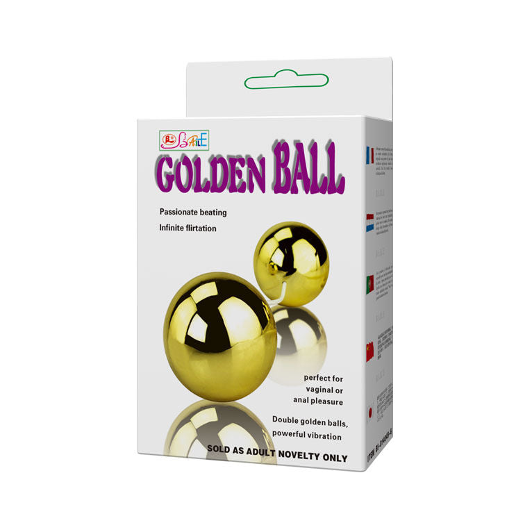Baile Golden Palline Cinesi Vibranti con Telecomando a Filo – immagine 7