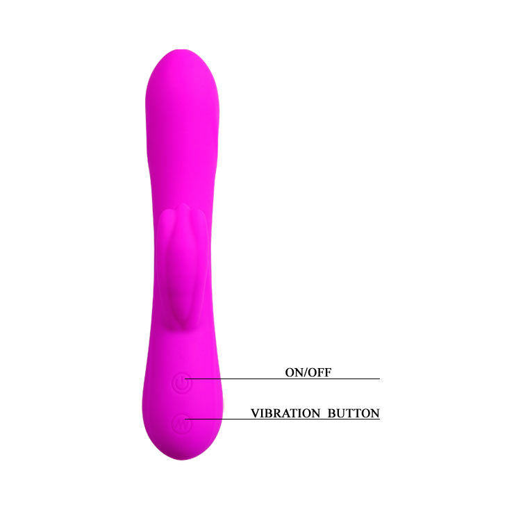 Pretty Love Barrete Vibratore Doppio Motore con Stimolatore Clitoride – immagine 6