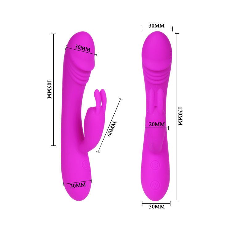 Pretty Love Hunter Vibratore Rabbit Realistico Ricaricabile 30 Funzioni – immagine 5