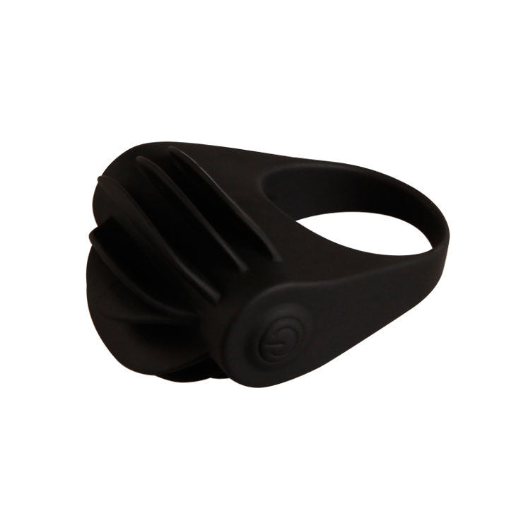 Pretty Love Chester Anello Vibrante con Stimolatore Clitoride Nero – immagine 3
