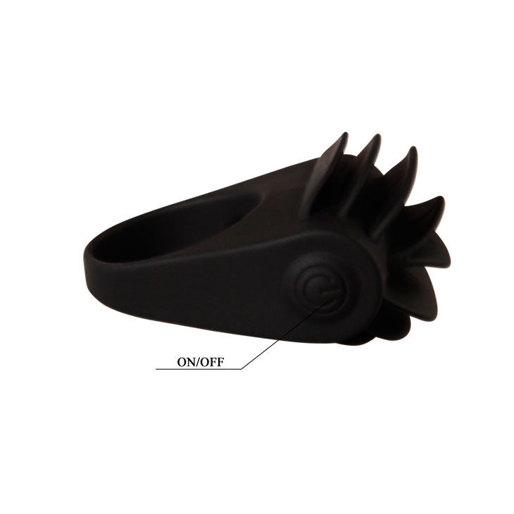 Pretty Love Chester Anello Vibrante con Stimolatore Clitoride Nero – immagine 7