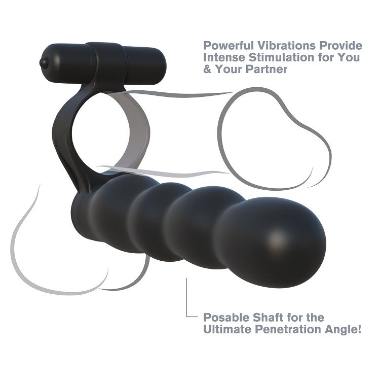 Fantasy C-Ringz Posable Partner Double Penetrator