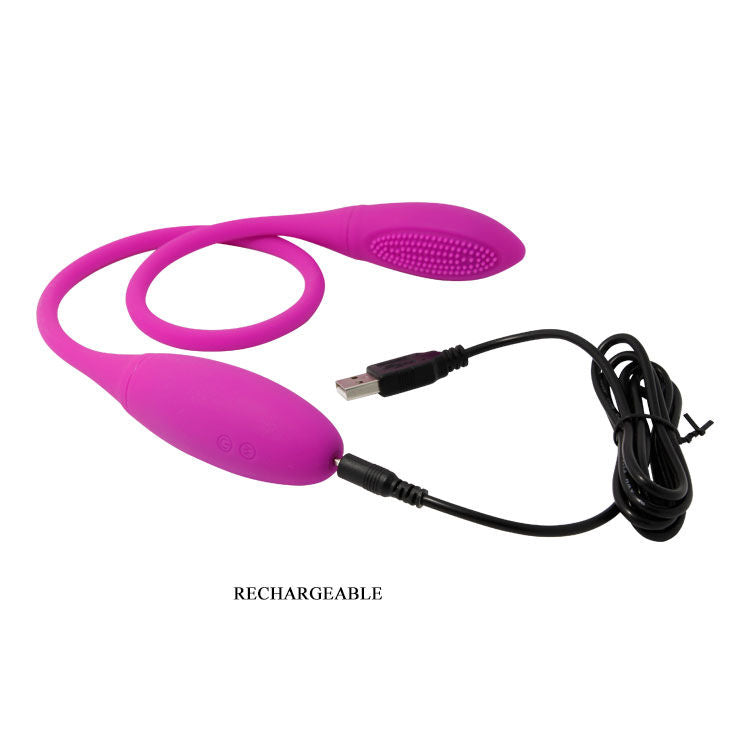 Pretty Love Snaky Deluxe Vibratore Doppio Flessibile Ricaricabile – immagine 7