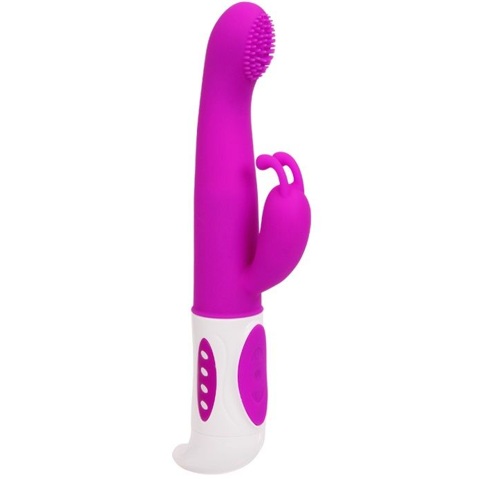 Pretty Love Hugh Vibratore Rabbit Oscillante Lilla