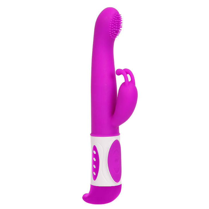 Pretty Love Hugh Vibratore Rabbit Oscillante Lilla – immagine 2