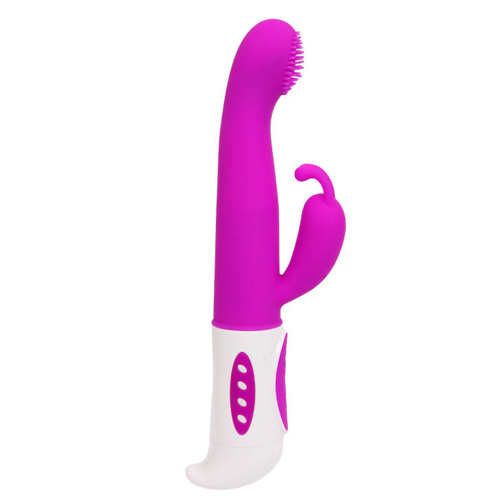 Pretty Love Hugh Vibratore Rabbit Oscillante Lilla – immagine 3