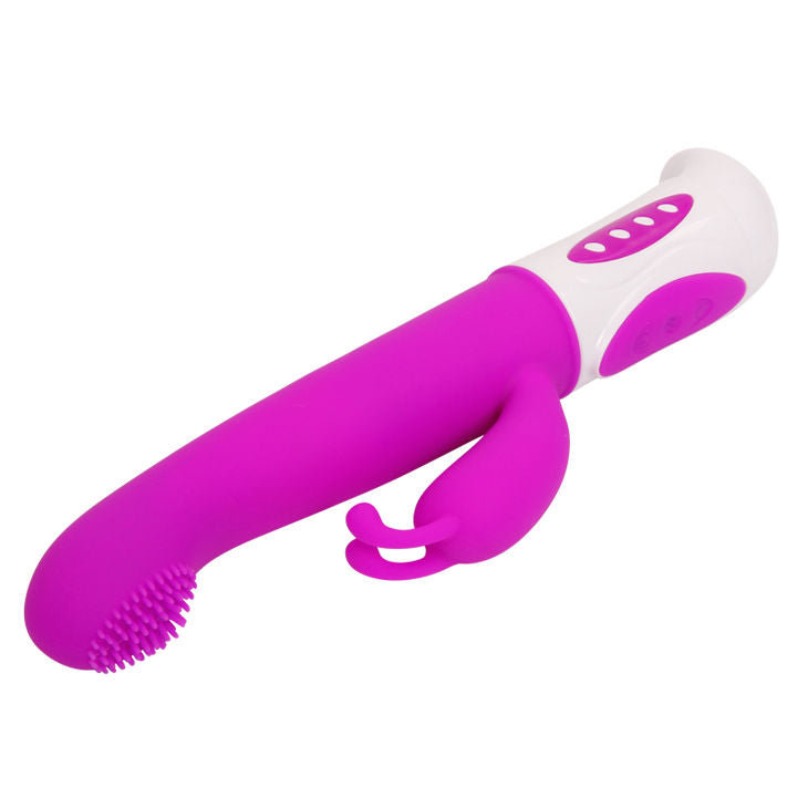 Pretty Love Hugh Vibratore Rabbit Oscillante Lilla – immagine 4