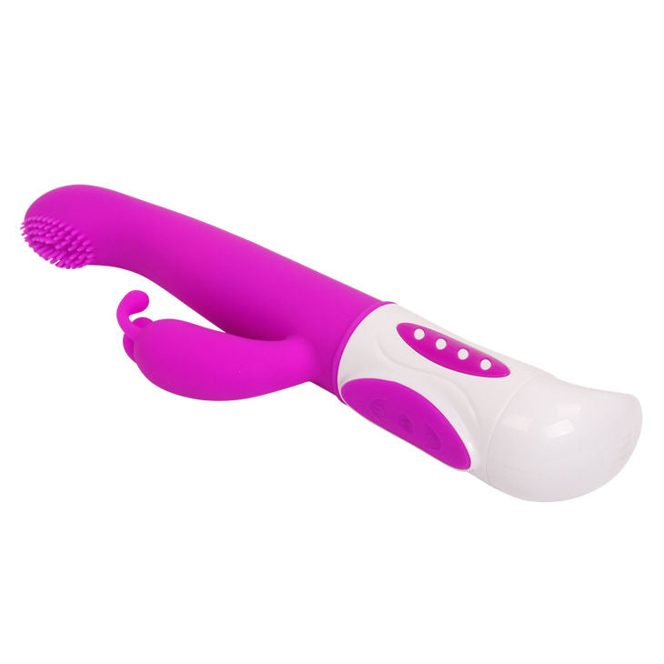 Pretty Love Hugh Vibratore Rabbit Oscillante Lilla – immagine 5