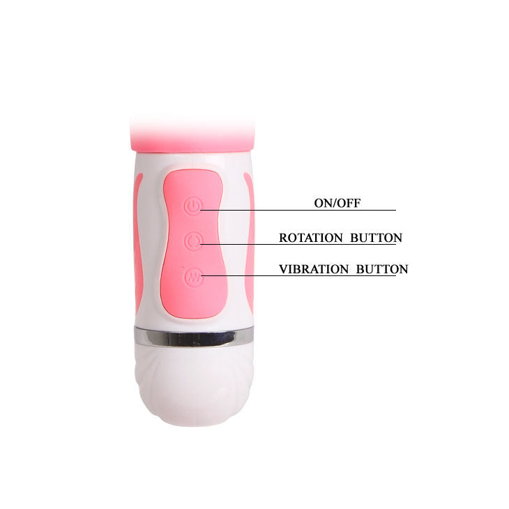 Pretty Love Steven Vibratore Rabbit Rotante Rosa – immagine 4