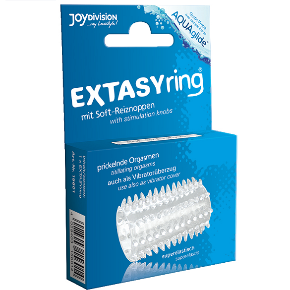 Joydivision Extasy Ring Anello Fallico Superelastico con Protuberanze – immagine 2