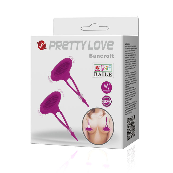 Pretty Love Bancroft Stimolatori Vibranti per Capezzoli – immagine 8