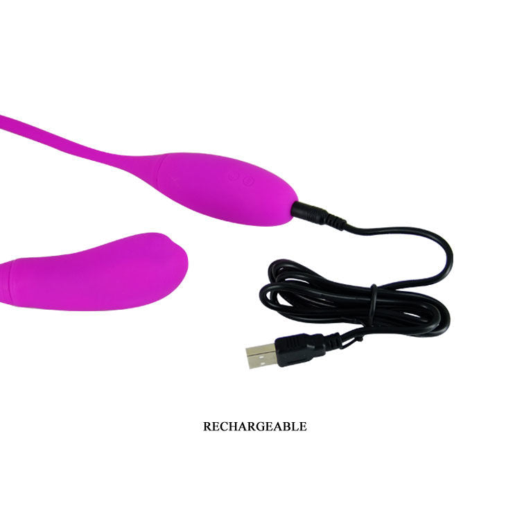 Pretty Love Snaky Vibe Vibratore Doppio con Funzione Solletico – immagine 7