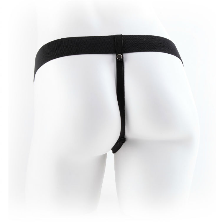 Fetish Fantasy Series 11 Strap-On Cavo Vibrante con Testicoli 27,9 cm