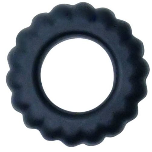 Baile Titan Cockring in Silicone Nero 2 cm