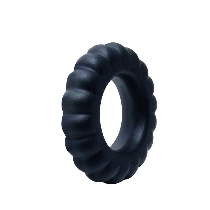 Baile Titan Cockring in Silicone Nero 2 cm – immagine 3