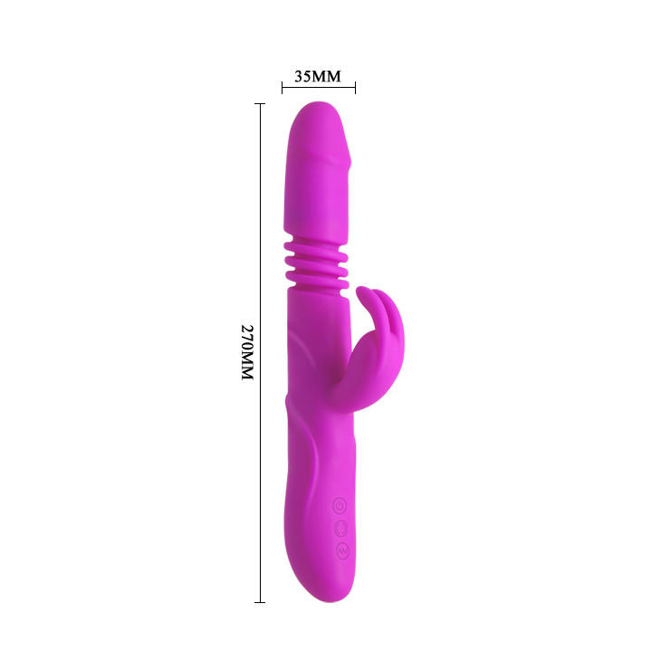 Pretty Love Ward Vibratore Rabbit Rotante Su e Giù Ricaricabile – immagine 5