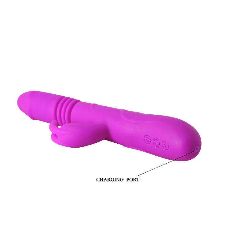 Pretty Love Ward Vibratore Rabbit Rotante Su e Giù Ricaricabile – immagine 7