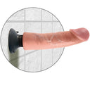 King Cock dildo vibrante realistico 23 cm color carne – foto 5