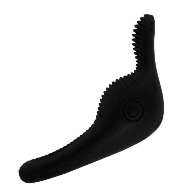 Pretty Love Thimble Anello Vibrante per il Pene Nero – immagine 3