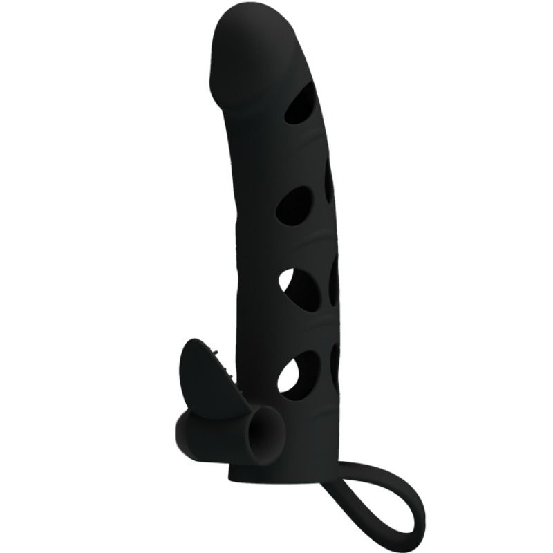 Pretty Love Guaina Vibrante in Silicone con Anello Testicoli 15,2 cm
