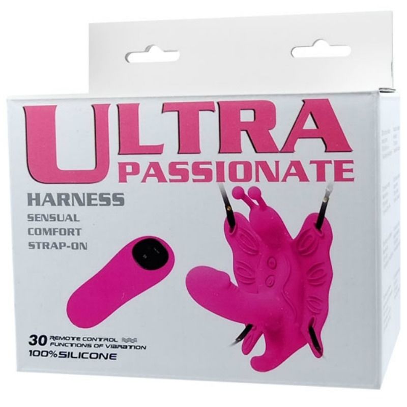Baile Ultra Passionate Farfalla Vibrante Indossabile con Telecomando – immagine 8