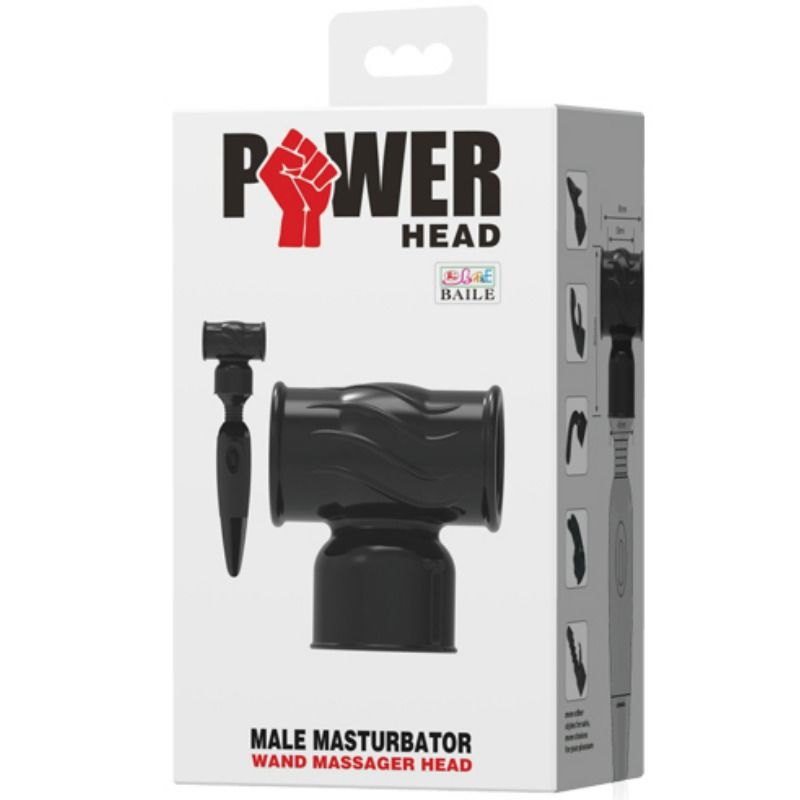 Baile Power Head Testina Intercambiabile per Massaggiatore Uomo – immagine 5