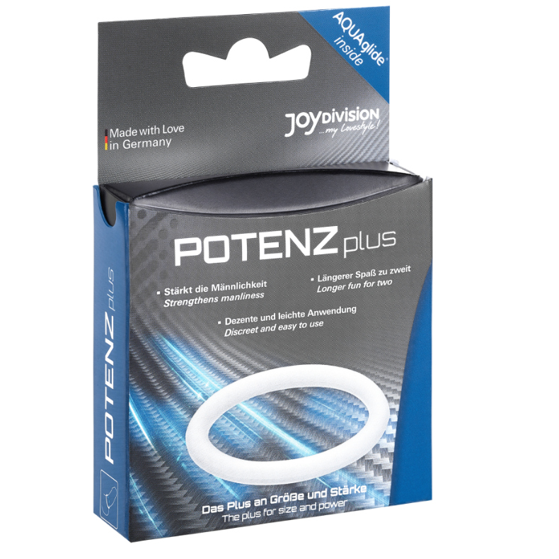 Joydivision Potenzduo Plus White Ring Anello in Silicone Taglia M – immagine 3