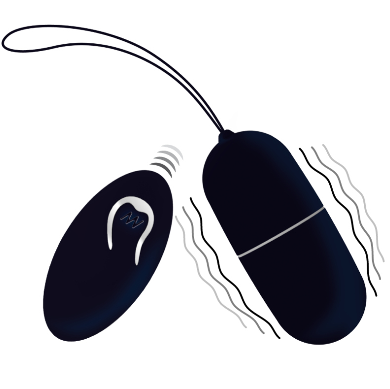 Intense Flippy I Ovetto Vibrante con Telecomando Nero – immagine 2