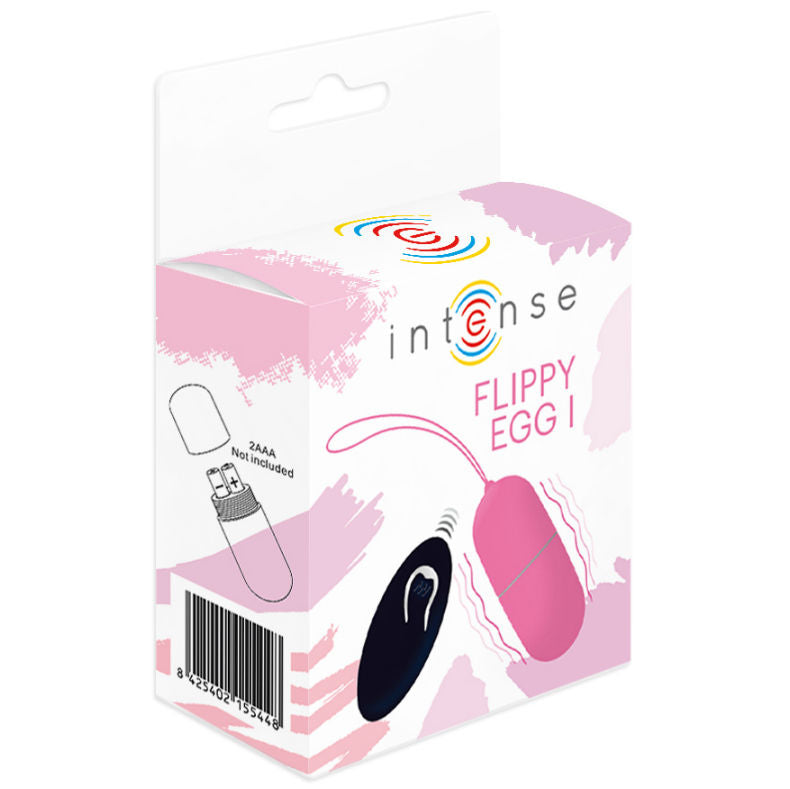 Intense Flippy I Ovetto Vibrante con Telecomando Rosa – immagine 5