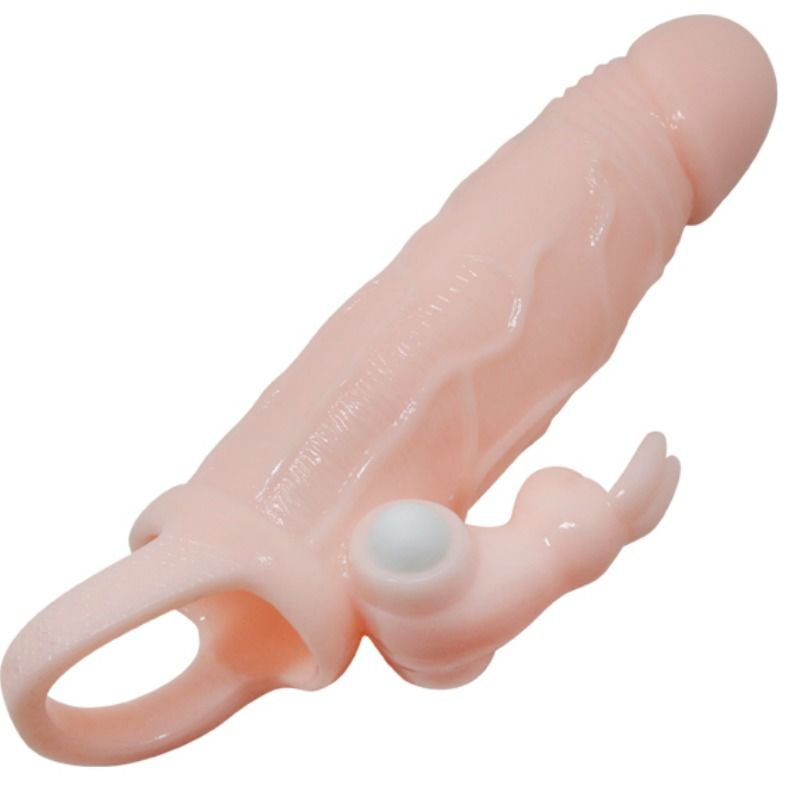 Baile Brave Man Guaina Realistica con Coniglietto e Doppio Bullet Carne 16,5 cm – immagine 3