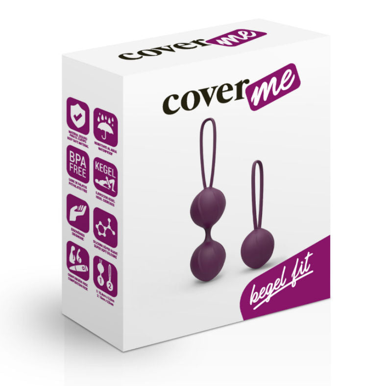 Coverme Kegel Fit Kit Palline Vaginali Viola – immagine 3